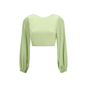 Kristina Ti Silk Blouse Women Bicolor Shirts